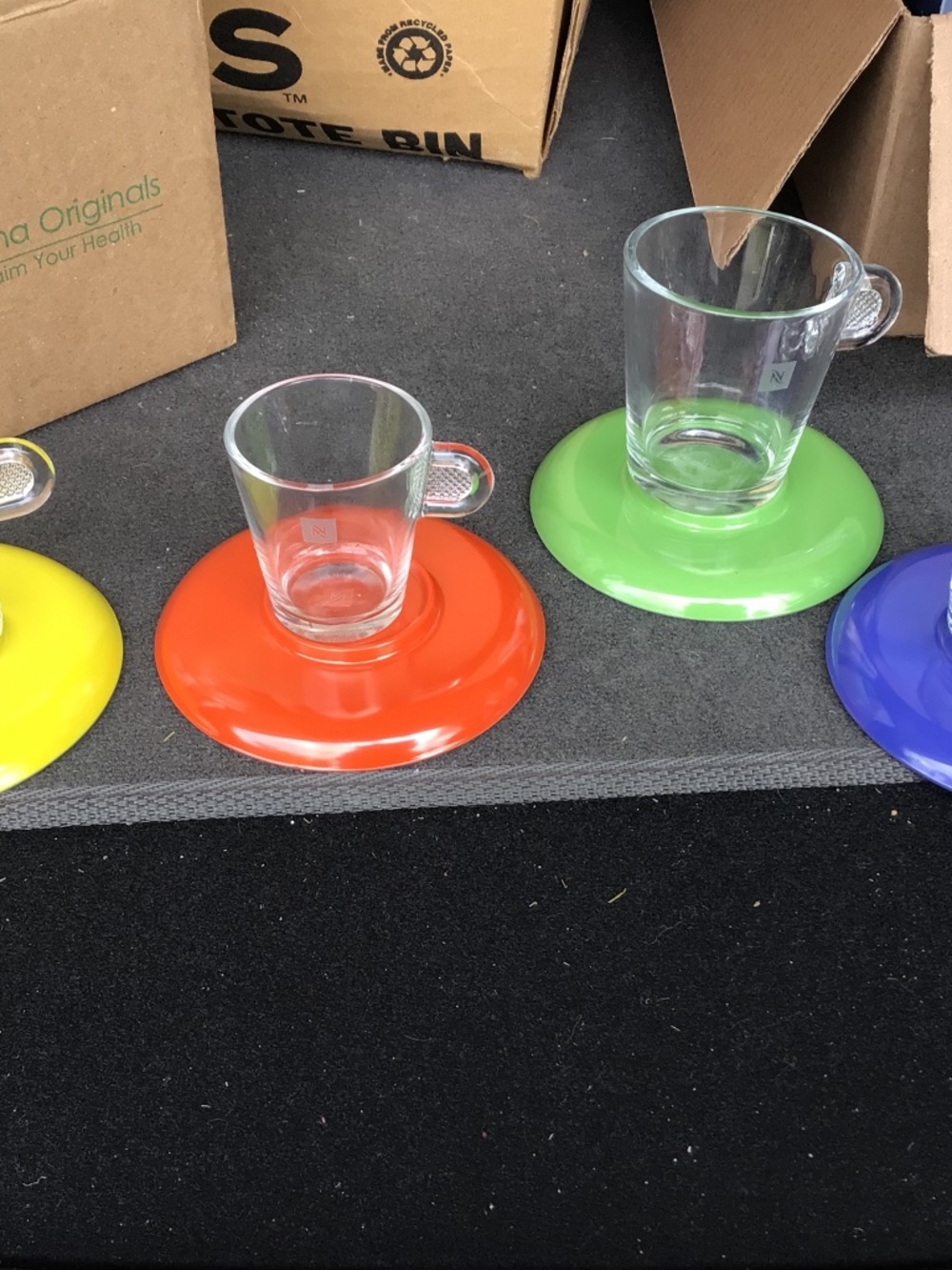 Nespresso espresso cups